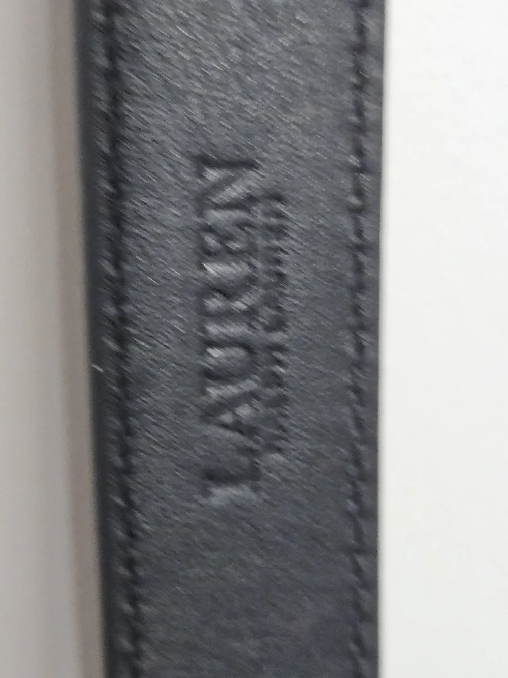 NWT Women's Lauren Ralph Lauren Logo-Keeper Leather Skinny Belt Size XL